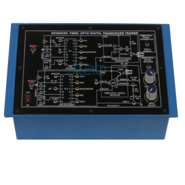 Advanced Fibre Optic Digital Transceiver Trainer