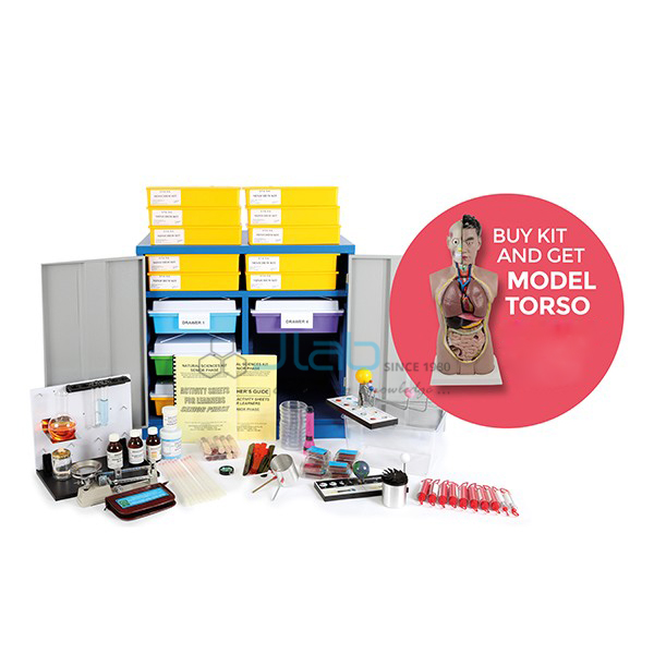 CAPS Natural Science kit plus Model Torso