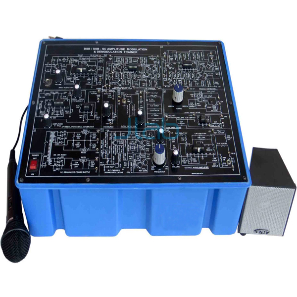 DSB and SSB-SC Amplitude Modulation and Demodulation Trainer