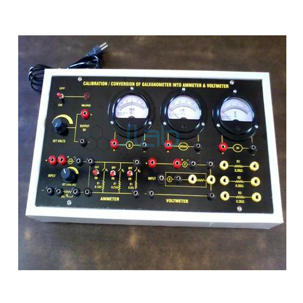 Conversion of Galvanometer Into a Voltmeter and Current Meter