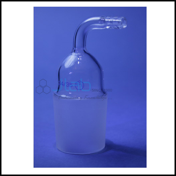 Adapters - Cone and Rubber Tubing Right Angled Connection