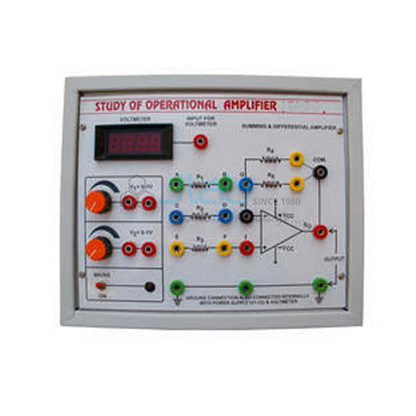 Study Operational Amplifier as Adder, Subtractor, Integrator and Differentiator