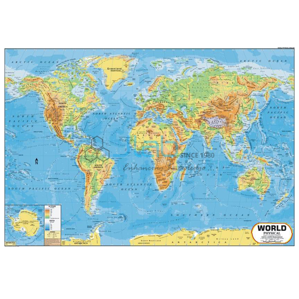 World Physical Chart