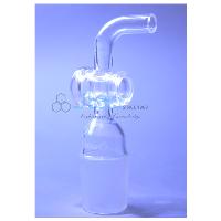 Adapters - Stopcock, Cone and Rubber Tubing, Bent Connection